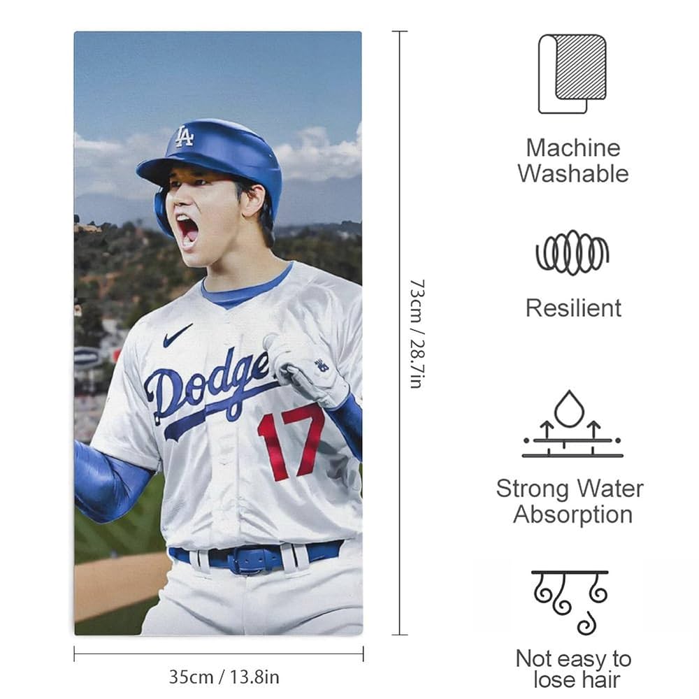 Amazon｜大谷翔平 (85) タオル フェイスタオル ハンドタオル